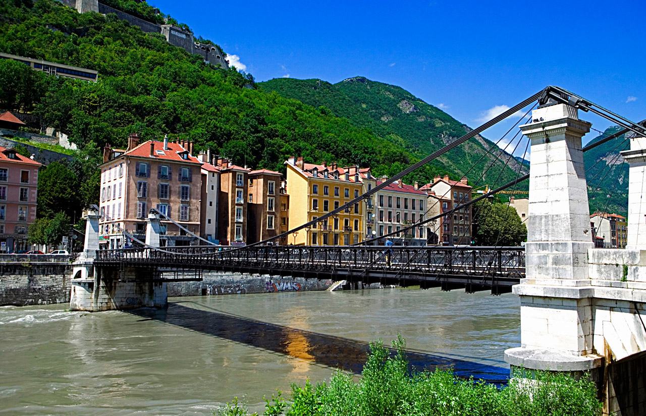 Grenoble Fleuves Immeubles Typiques