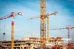 Les permis de construire de logements neufs ont atténué leur recul en octobre 2018. © Eric Audras Construction de logements neufs : la baisse ralentit en octobre