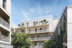 L’Insolite, une nouvelle résidence située au cœur d’un jardin secret dans le 20e arrondissement de Paris