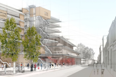 Le Sud Ouest est maintenant relié à Paris par 302 kilomètres de nouvelles lignes. © SNCF-AREP / Illustrateur : J. Castellanos Bordeaux dopée et transformée par l'arrivée du TGV !