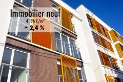 Le prix immobilier des logements neufs se stabilise autour de 4 200 €/m²