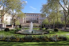 La place Jean Jaures à Saint Etienne