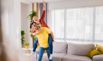 Couple heureux achat immobilier