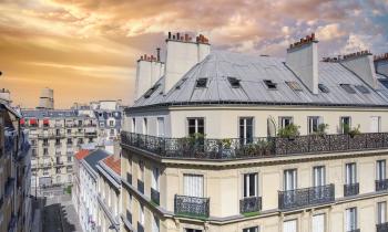 Façades immeubles Paris