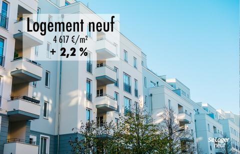 Sur l’année, le prix de l'immobilier neuf enregistre 2,2 % de hausse. © Robert Herhold Dans le neuf, les ventes d’appartements baissent mais les prix montent !