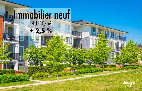 Immobilier neuf : l'accélération des prix des appartements se poursuit !
