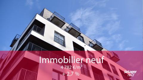 Sur les douze derniers mois, le prix de l'immobilier neuf progresse de 2,7 %. ©Grand Warszawski Les prix des logements neufs continuent d’augmenter rapidement