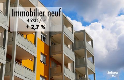 Sur le marché du neuf, la hausse des prix des appartements est plus rapide que celle des maisons. © U. J. Alexander Les prix des appartements neufs augmentent 5 fois plus vite que ceux des maisons neuves !