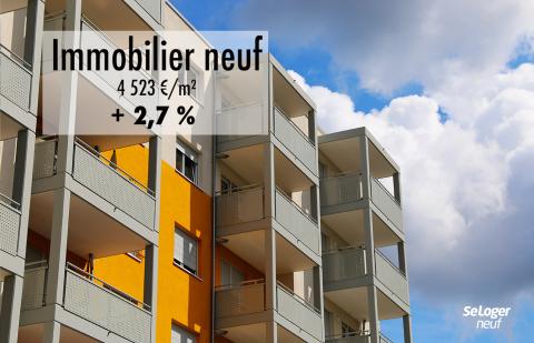 Les prix des appartements neufs augmentent 5 fois plus vite que ceux des maisons neuves !