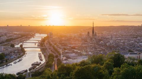 La ville de Rouen