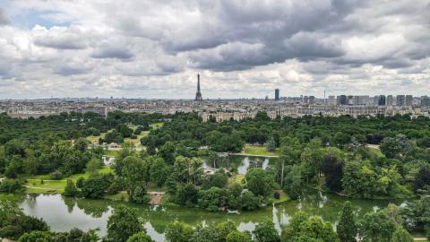 Vues sur le Bois de Boulogne